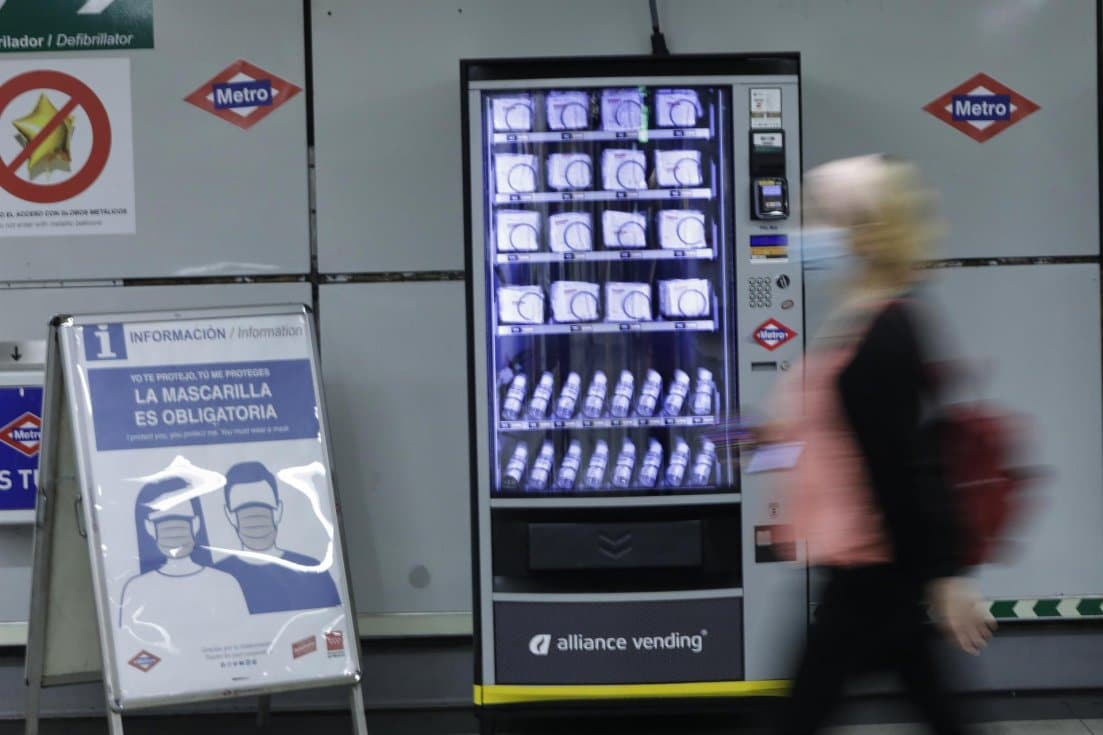 El impacto de la covid-19 en el vending en España