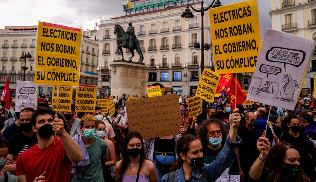 La electricidad en España alcanza otro precio récord a un ritmo devastador